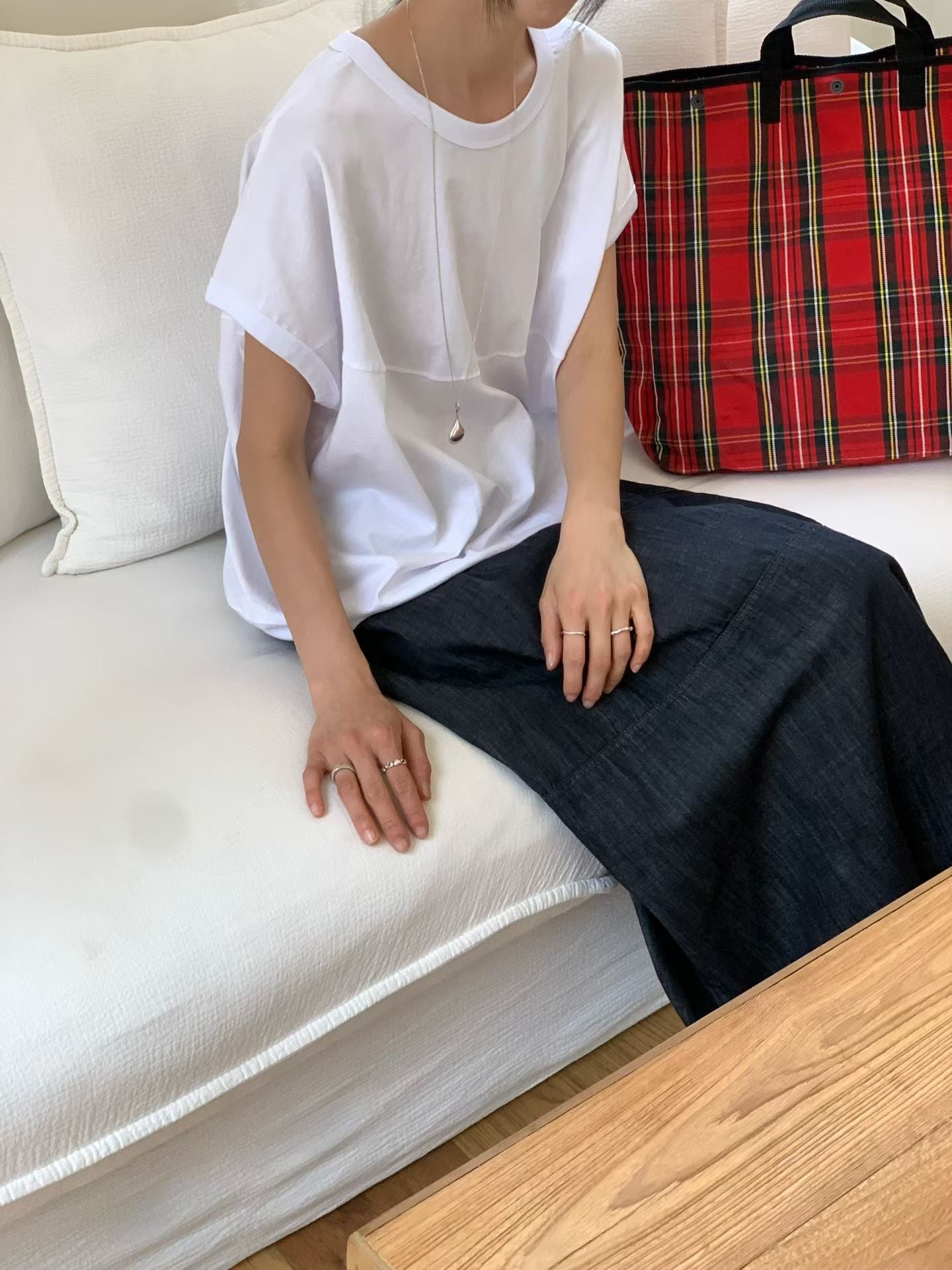 好薄Cotton簡約Top