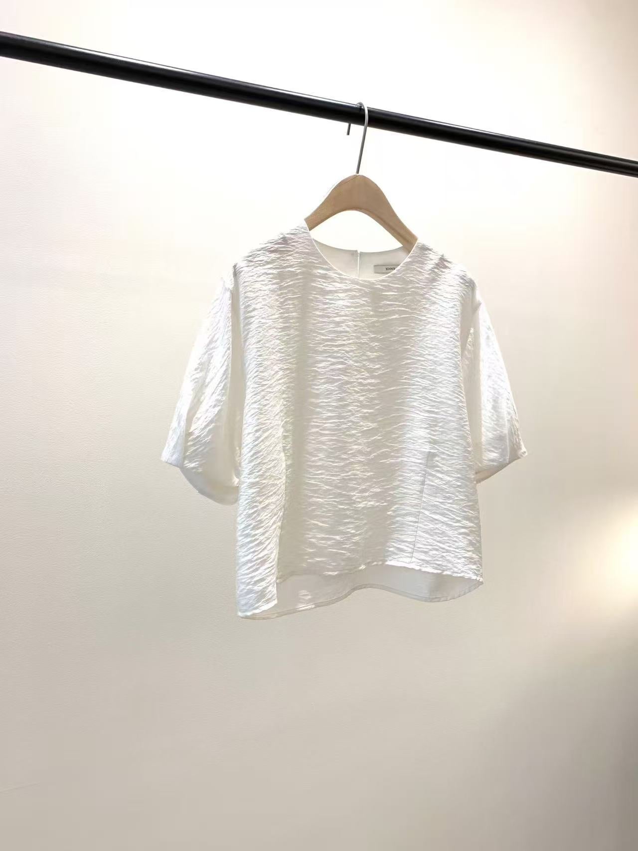 高質免燙雪紡絲質top