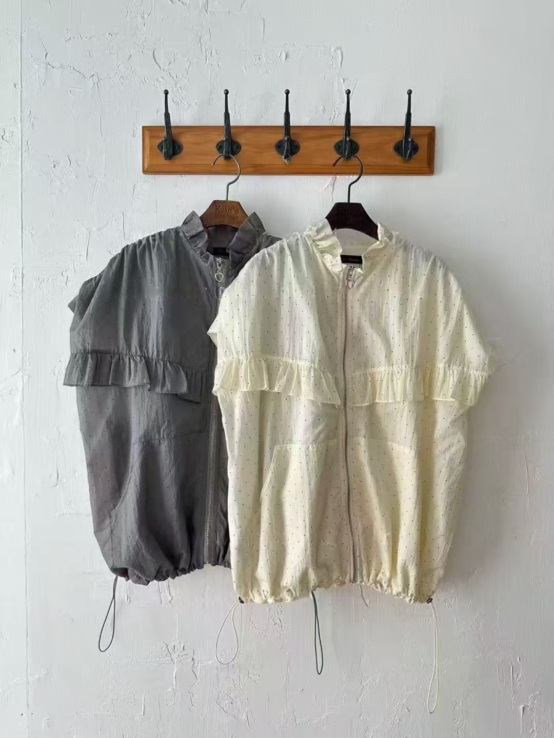 Kim's薄絲質地 Vest JK