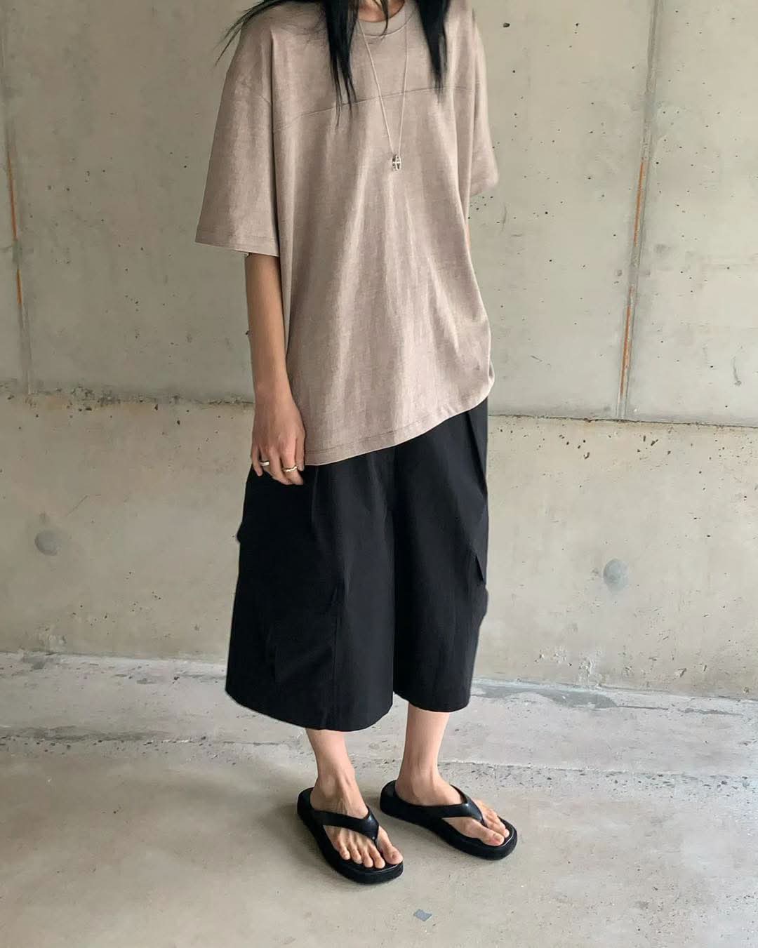 REVE全橡根褲頭布料中褲