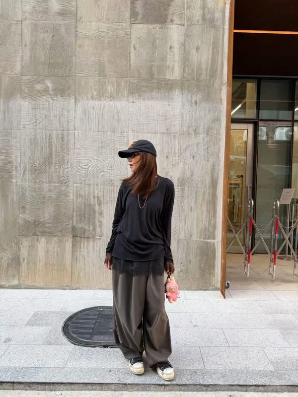 Fran双面襯tee