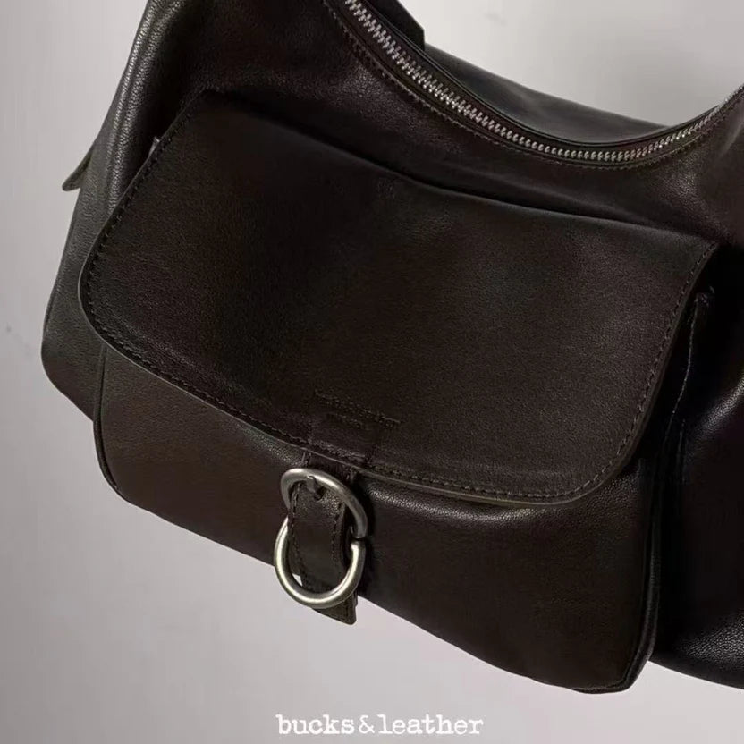 26SS Pillow Button Leather Bag（包包）