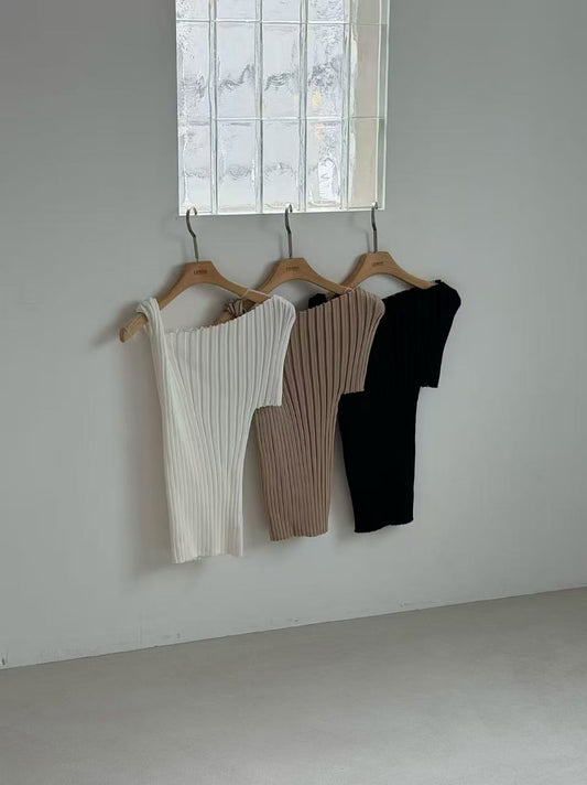 Knot Knitted T Top