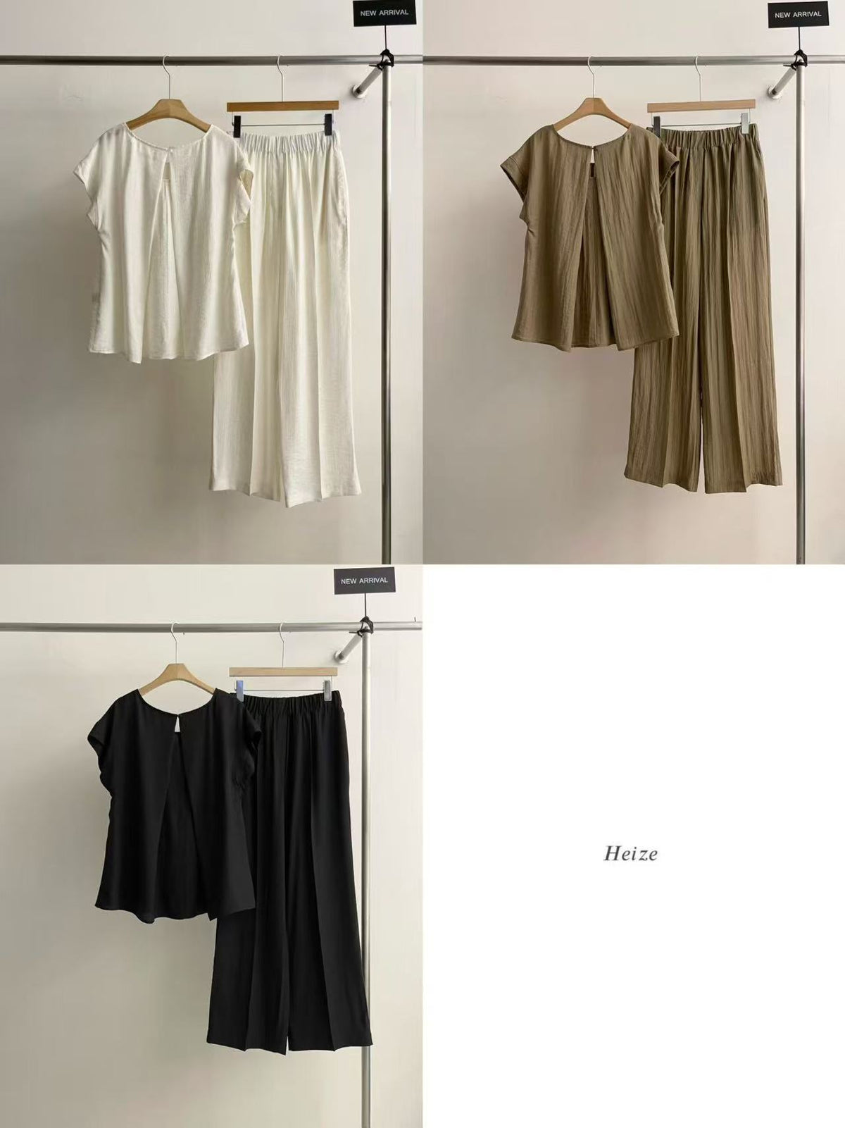 Linen Straight Leg Pants