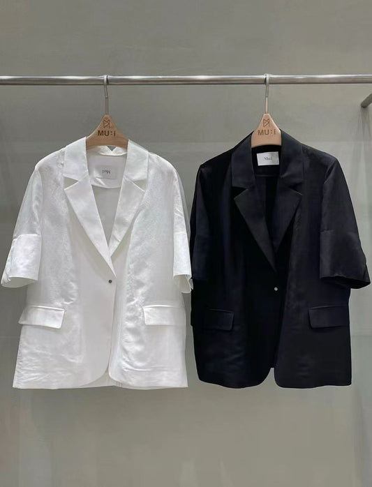 Linen Causal Blazer