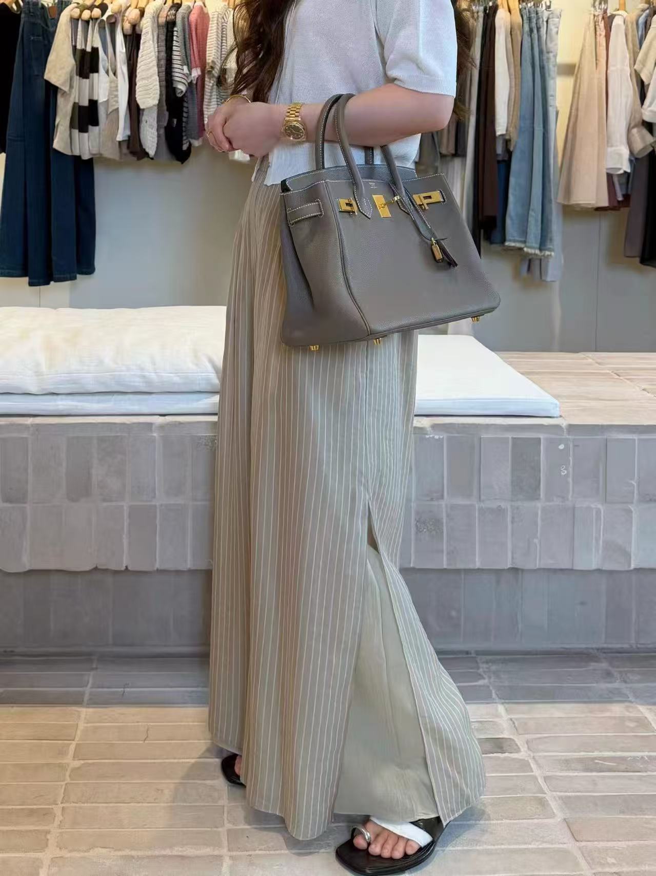 Satin Flare Pants