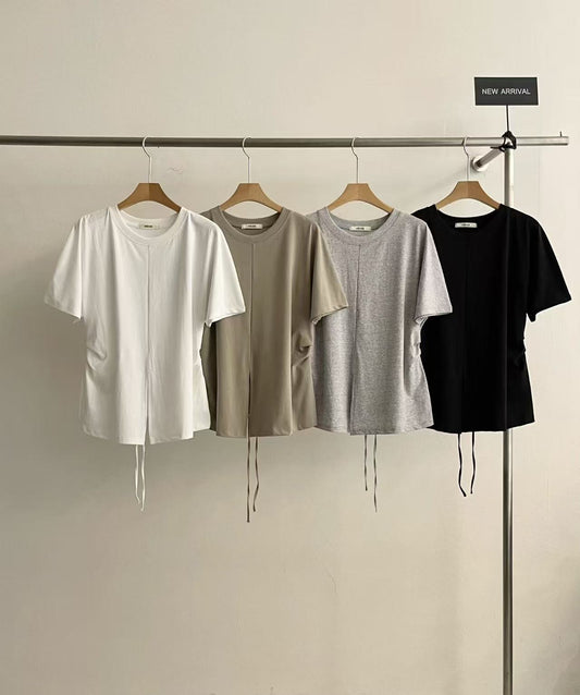 Tied both side t top