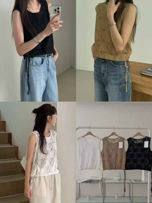 Crochet Knit Tank