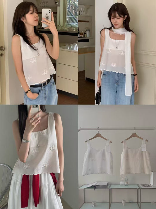 Square Neck Blouse