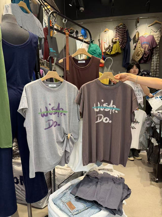 洗水全棉tee