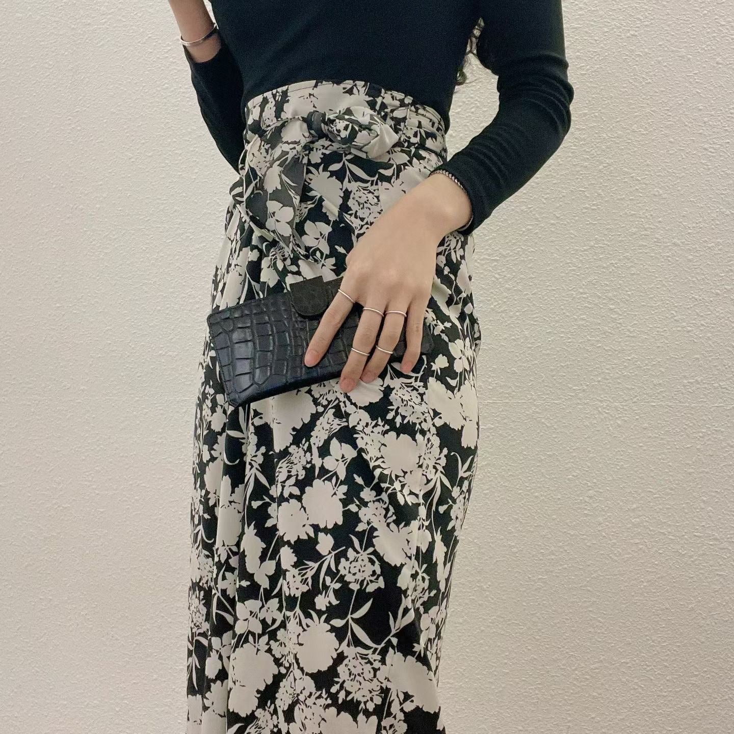 真皮長銀包
