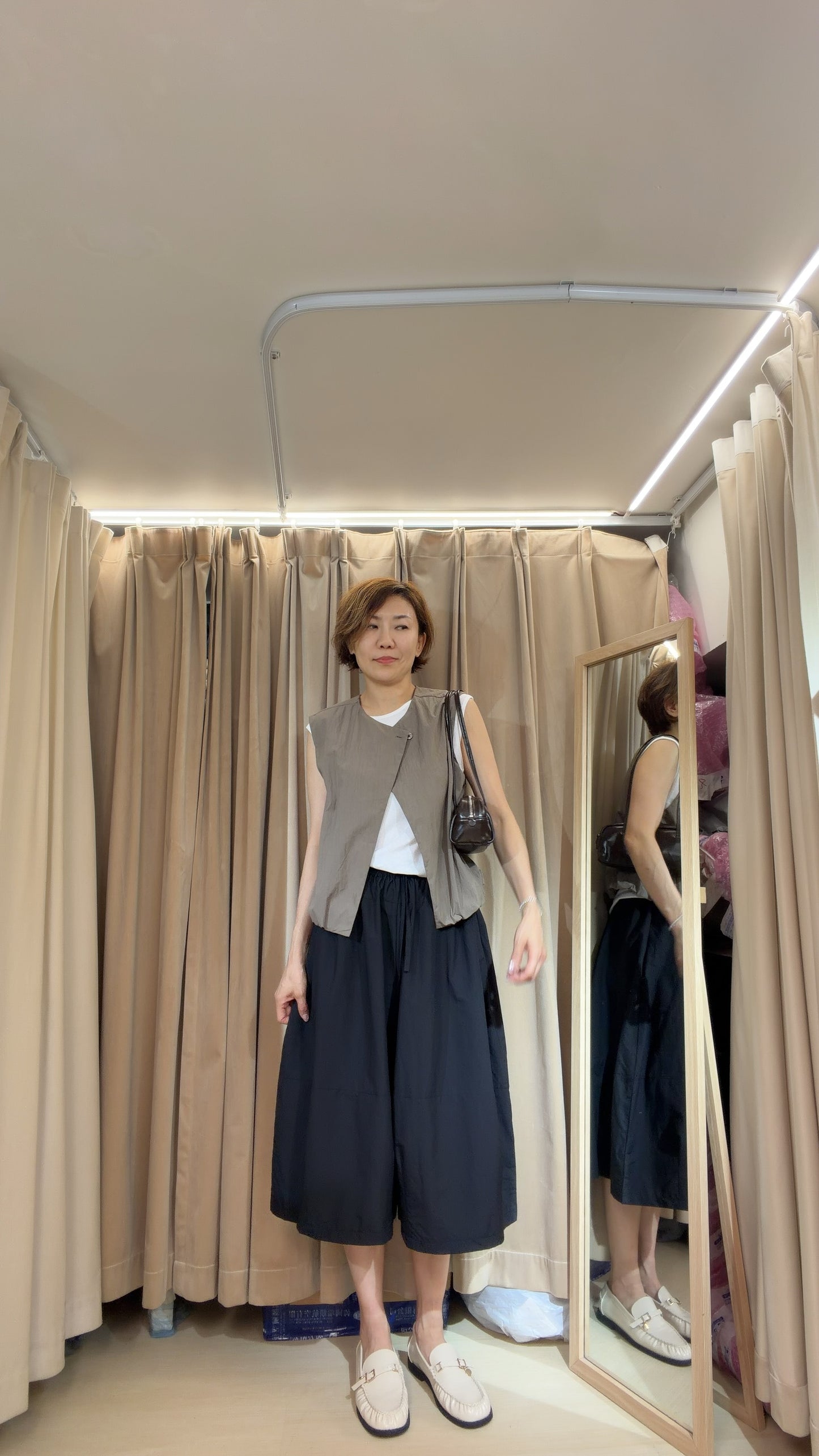Kan 風衣裙褲