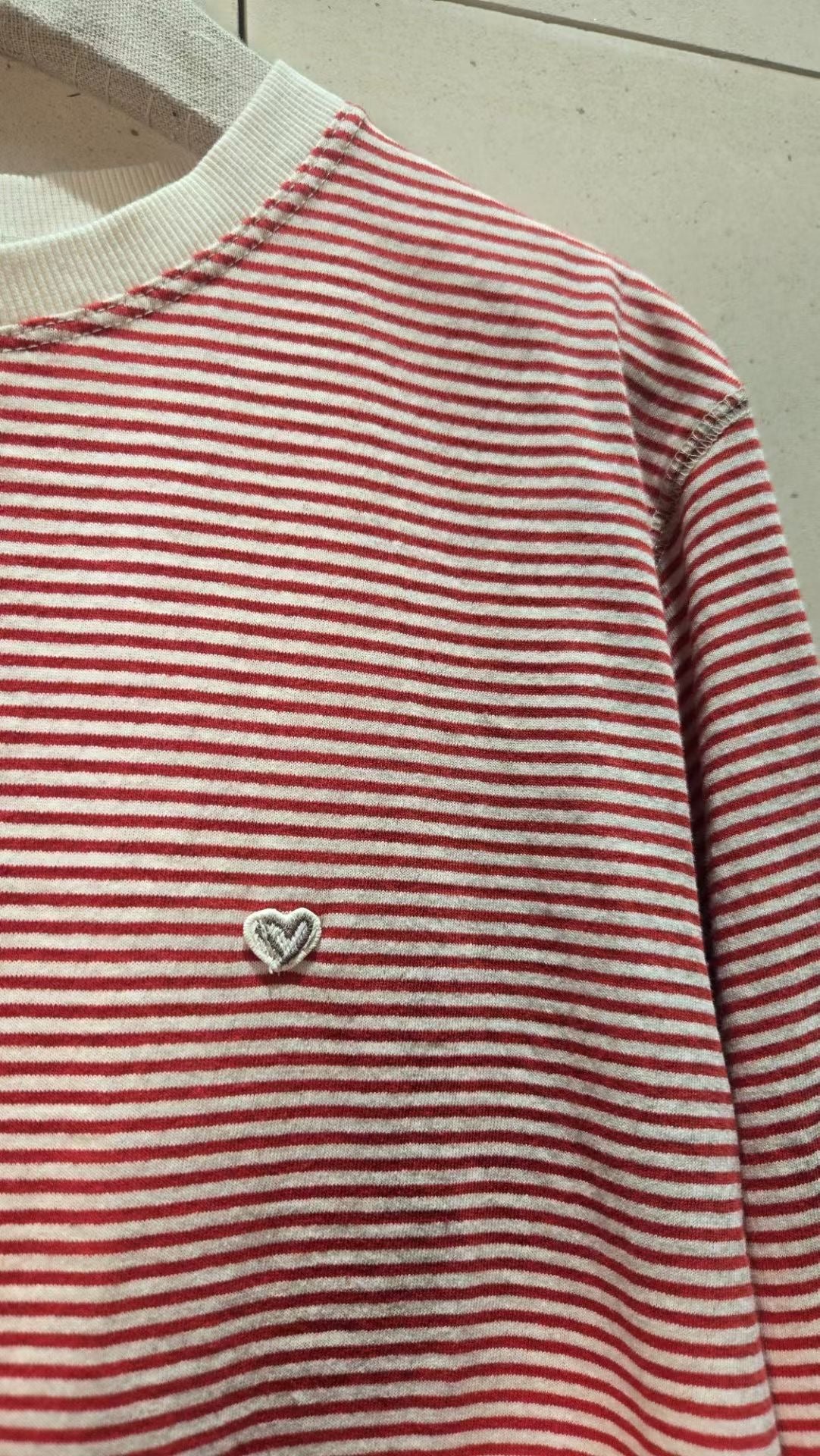 秋天薄橫間Tee￼