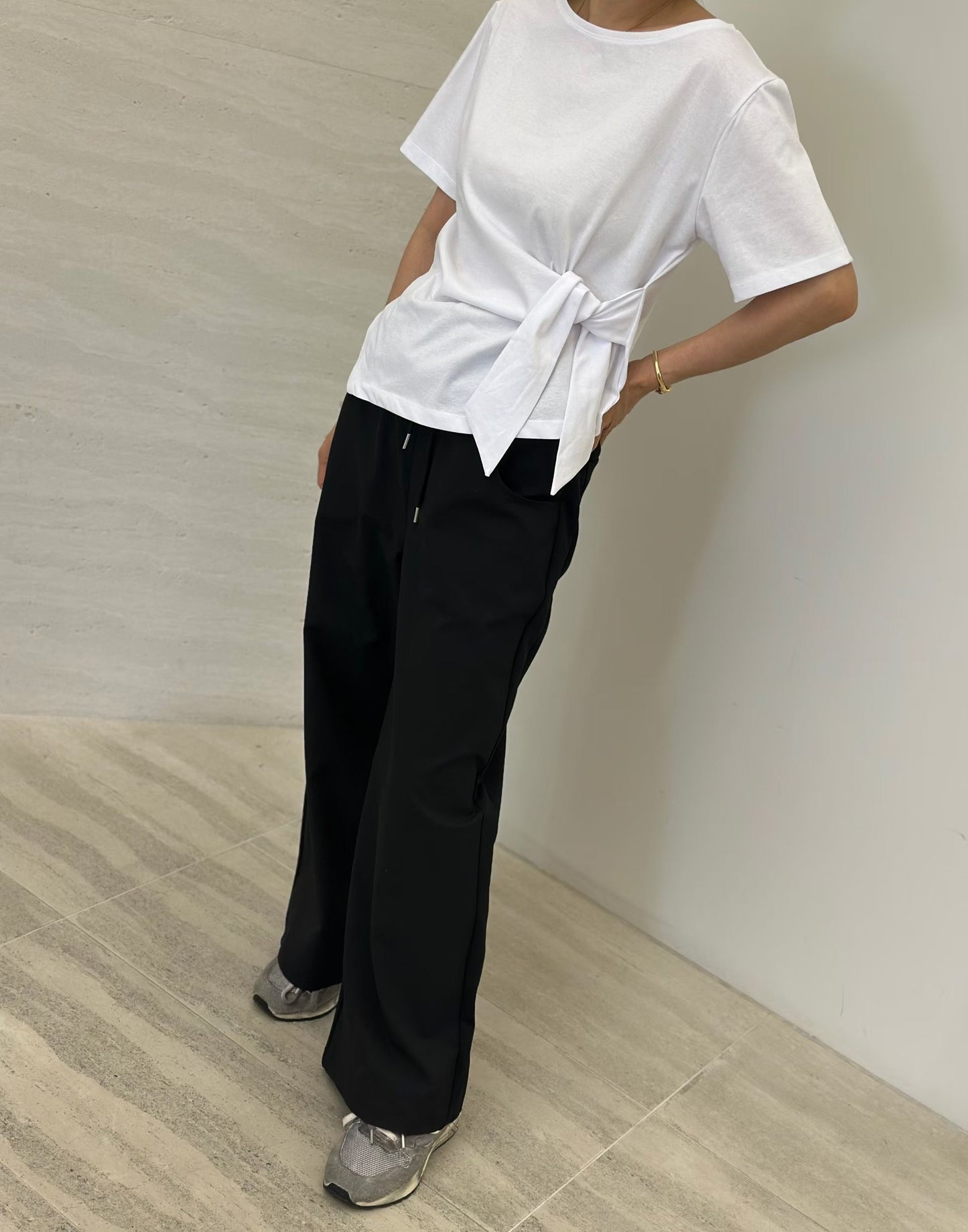 收腰cotton top