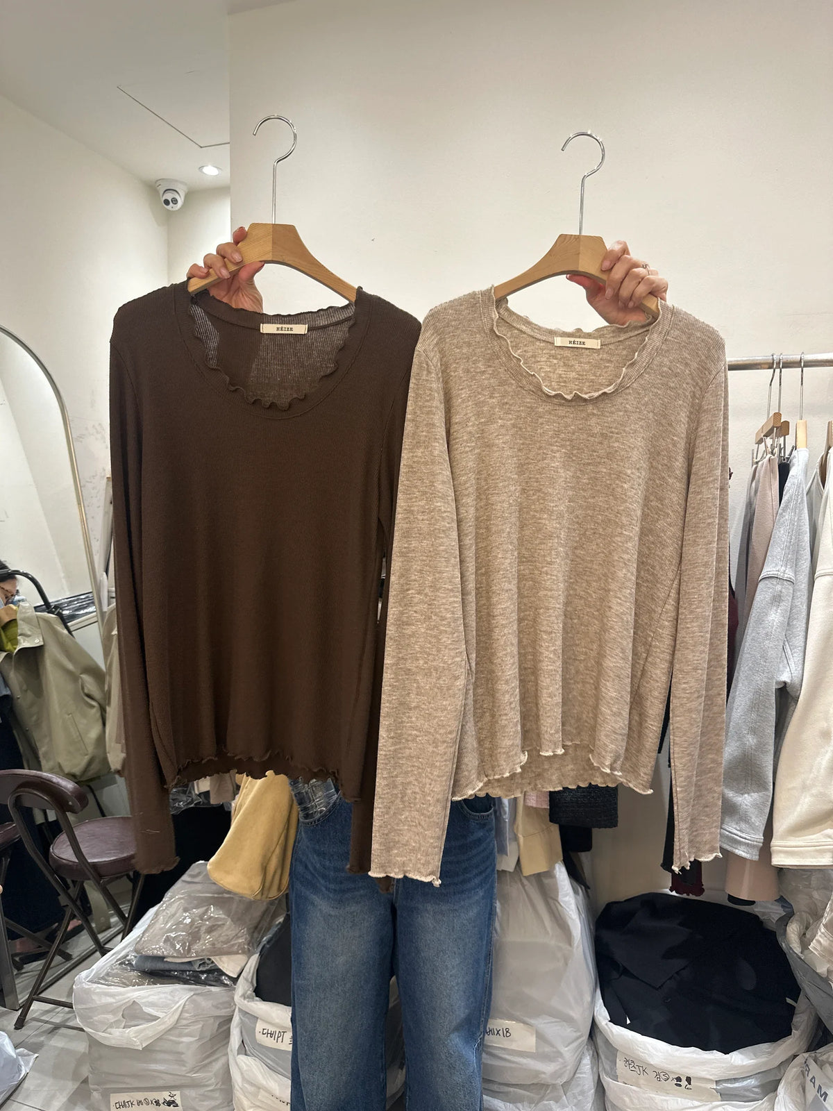 Ruffles 軟綿綿打底T ￼