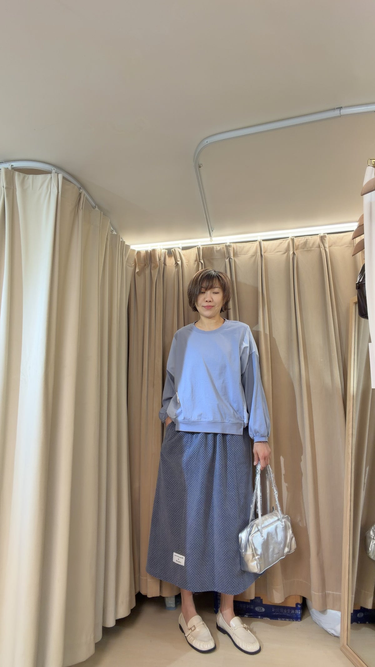 薄棉拼tee