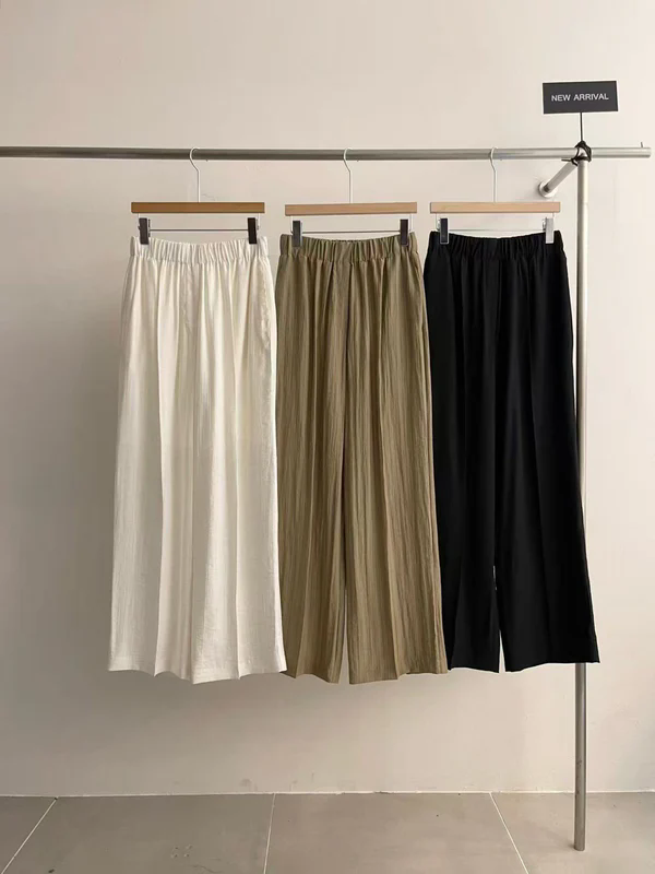 Linen Straight Leg Pants