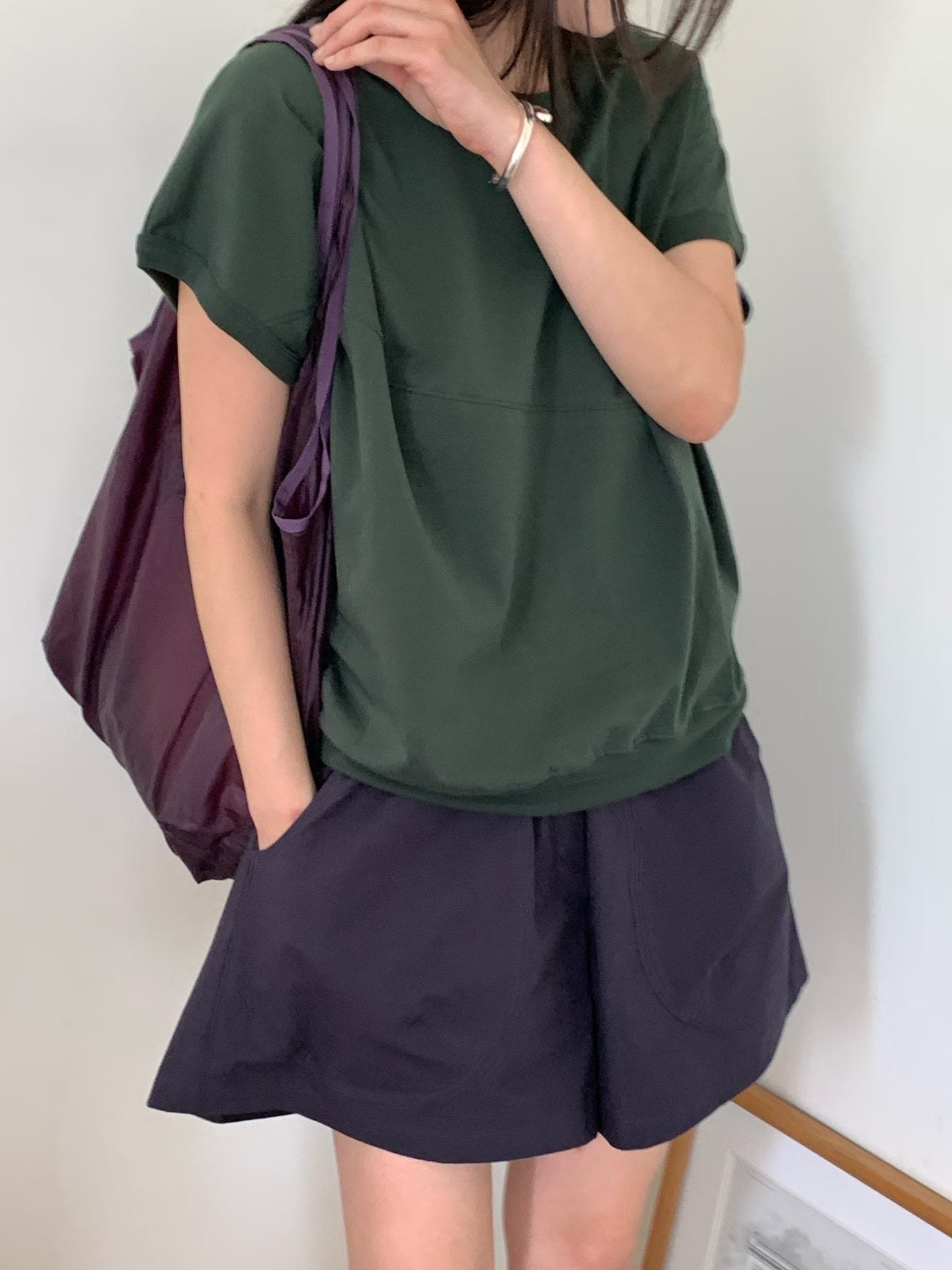好薄Cotton簡約Top￼