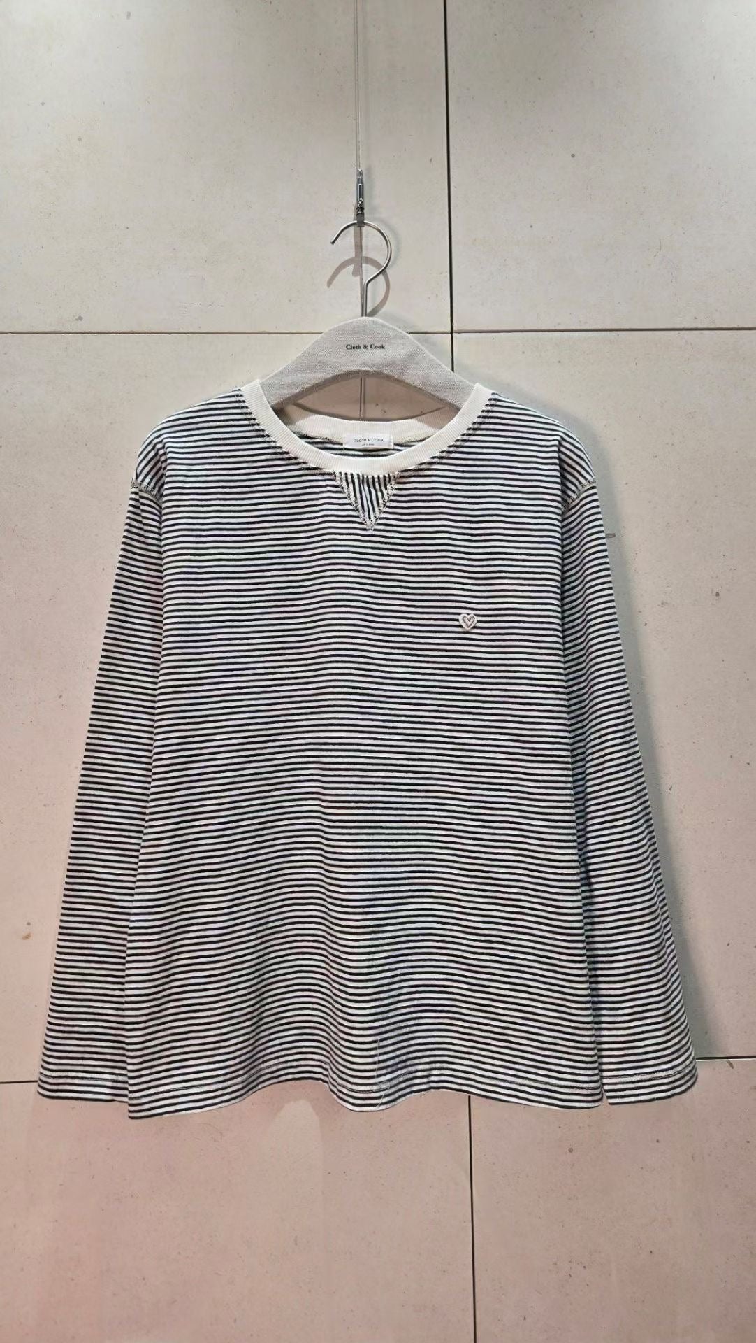 秋天薄橫間Tee￼