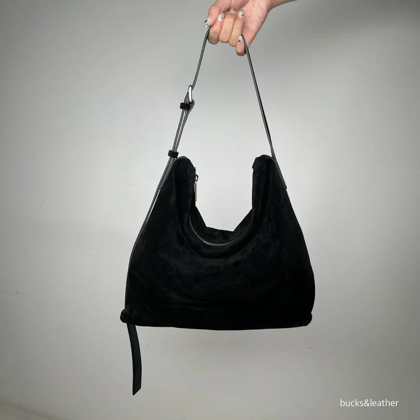 Real Leather Office Zipped Bag 小號（包包）