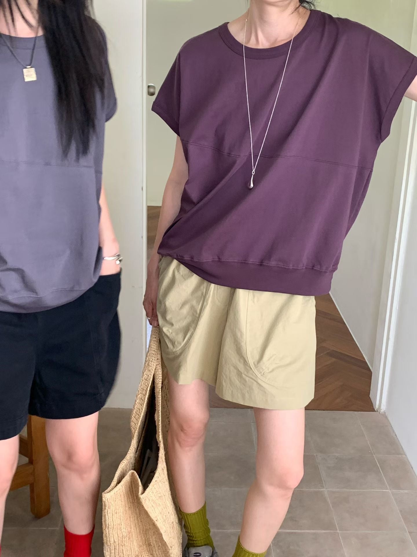 好薄Cotton簡約Top￼