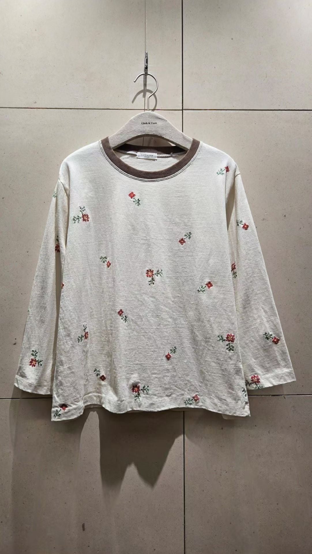 秋天車花薄tee