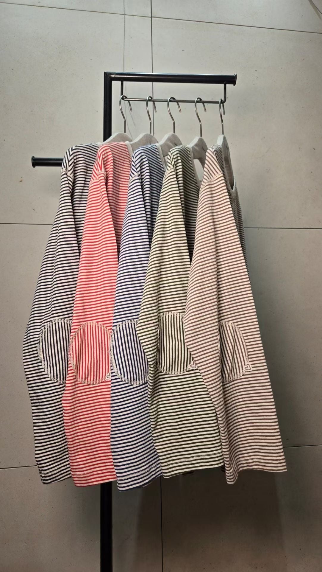 秋天薄橫間Tee￼