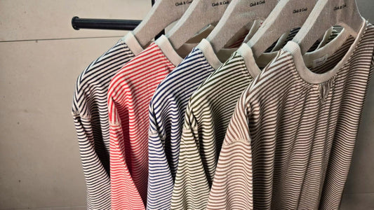 秋天薄橫間Tee￼