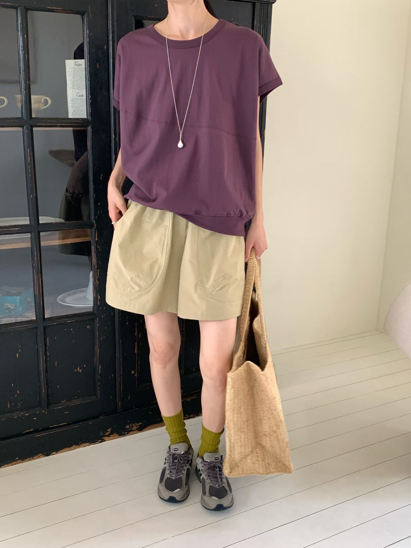 好薄Cotton簡約Top￼