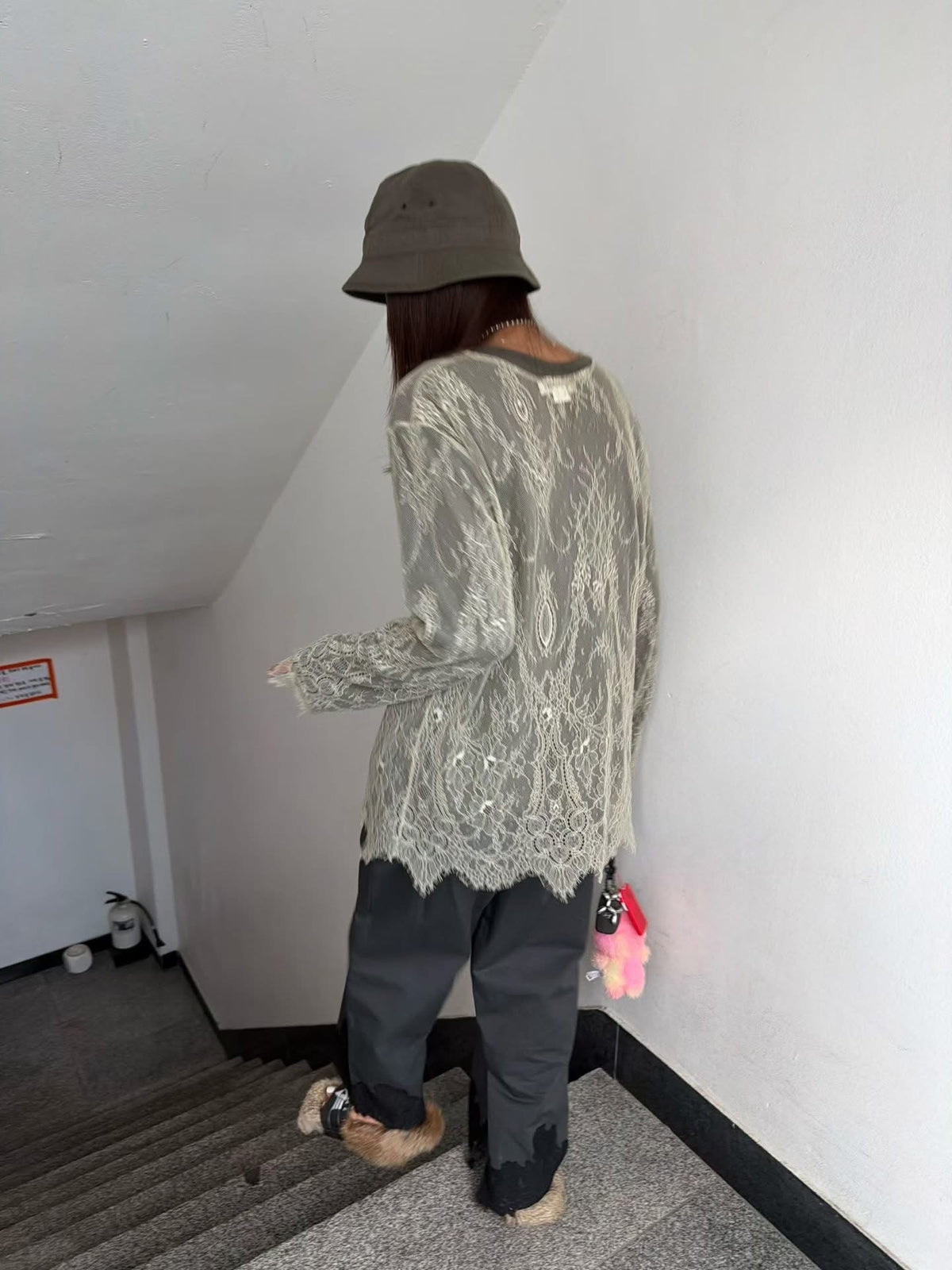 Fran双面襯tee