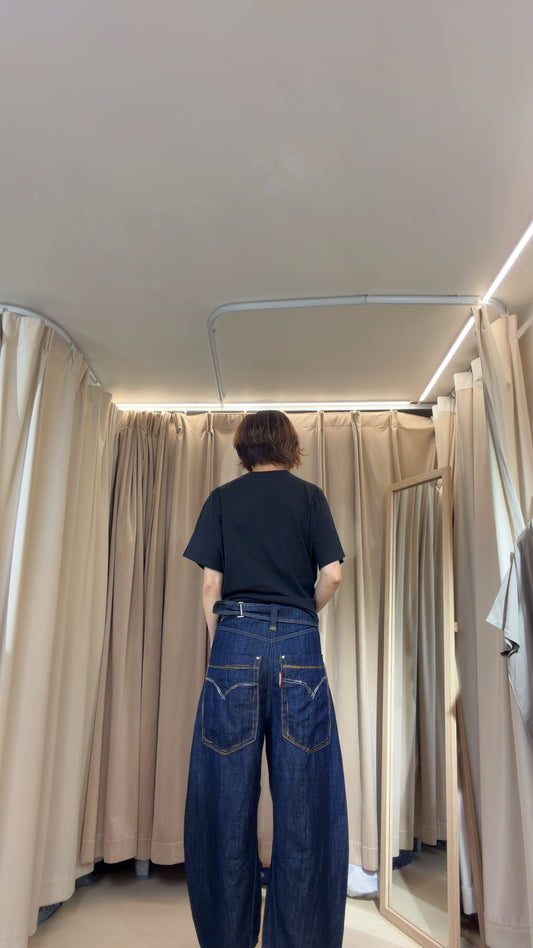 車線特色牛仔褲