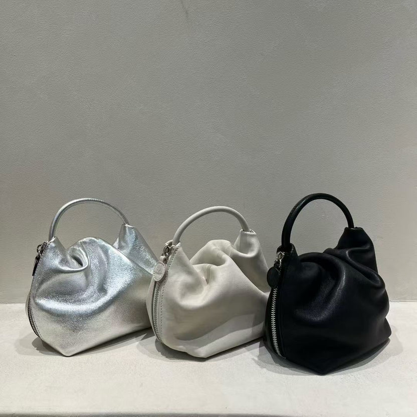 Rounded Real Leather Bag（包包）