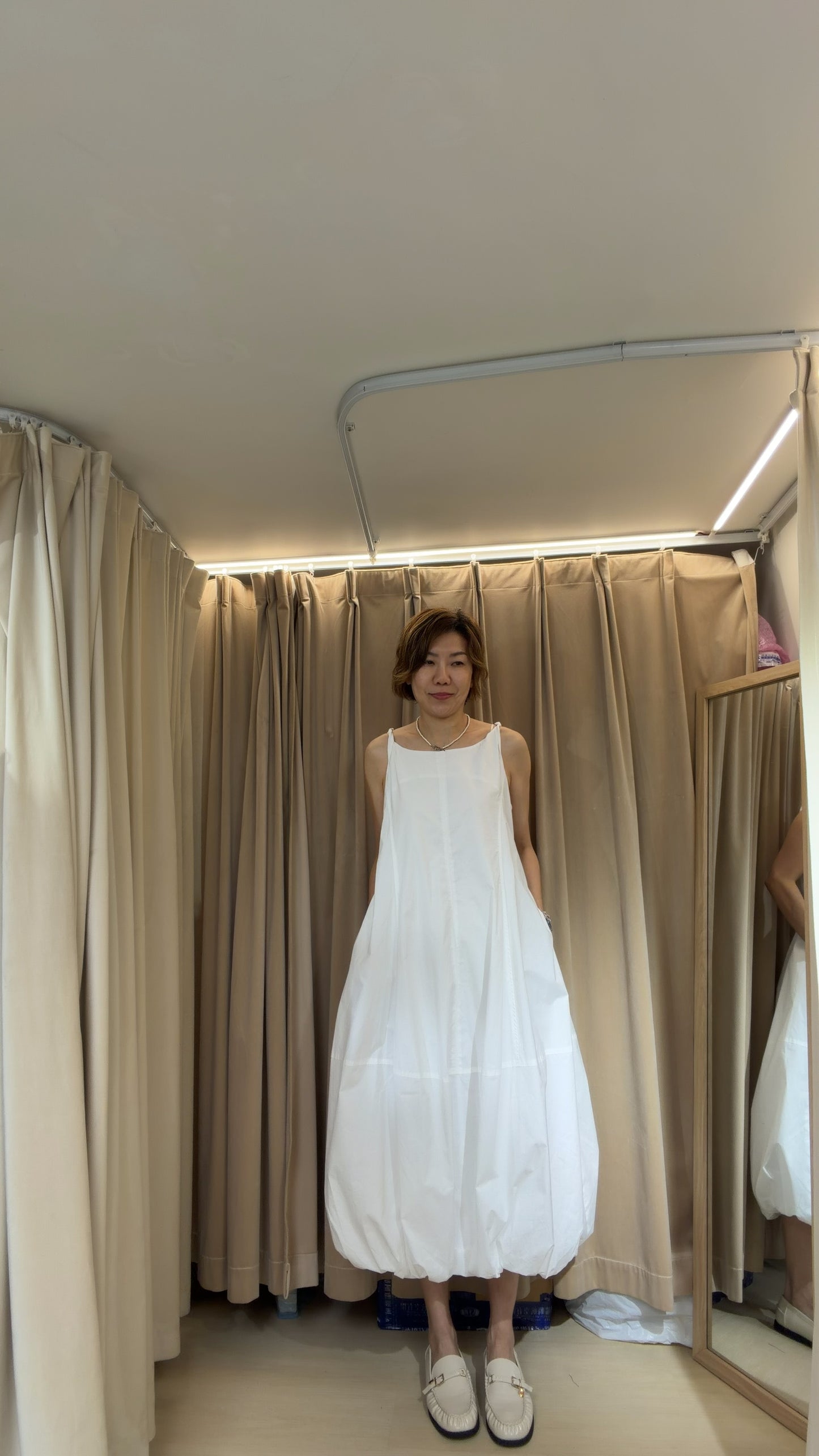 扭結肩帶OP ￼