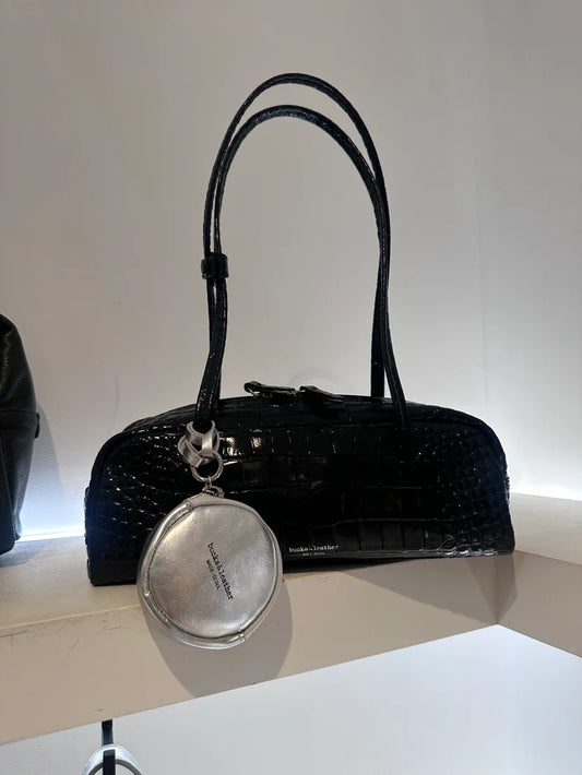 Real Leather ￼Box Bag (鱷魚皮￼)（包包）