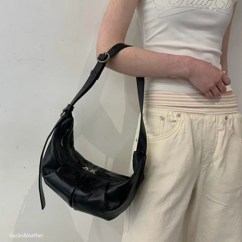 Real Leather Moon Bag（包包）