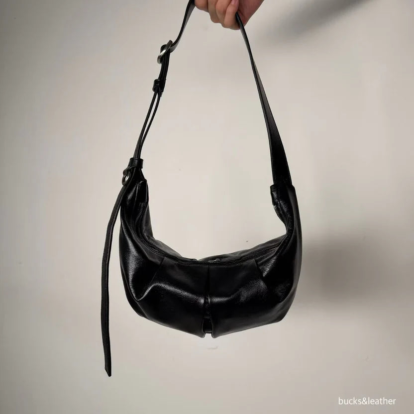 Real Leather Moon Bag（包包）