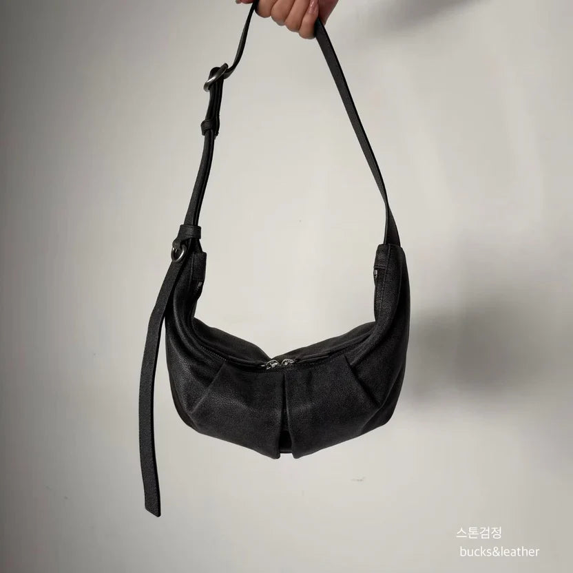 Real Leather Moon Bag（包包）