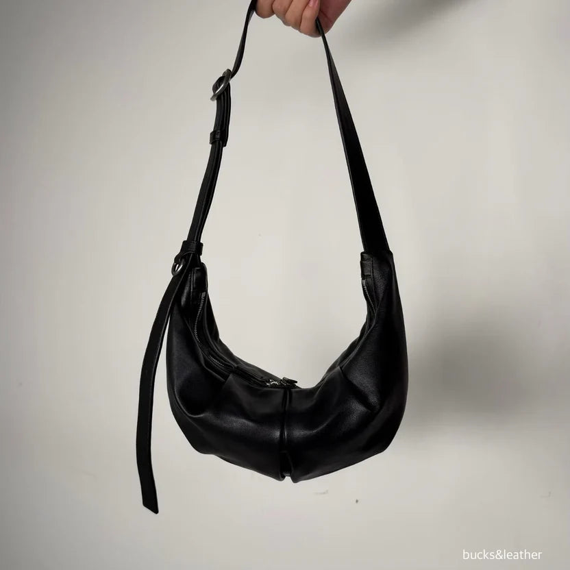Real Leather Moon Bag（包包）