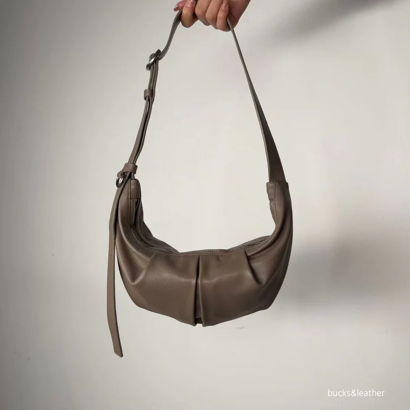 Real Leather Moon Bag（包包）
