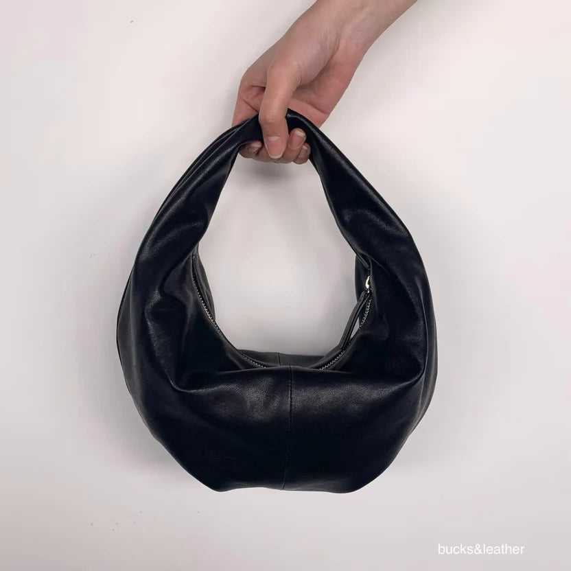 French Handle Real Leather Bag（包包）