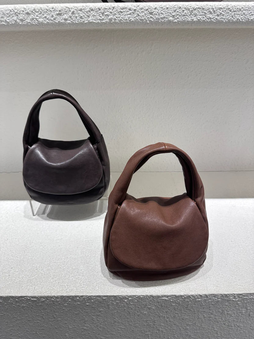 Real Leather Circle Bag（包包）