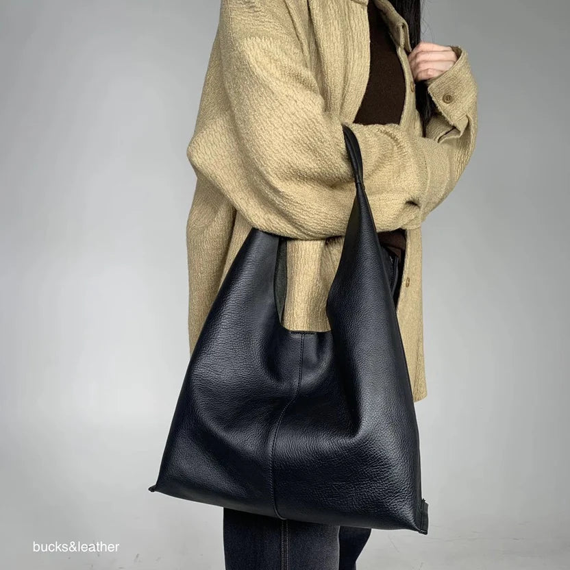 Real Leather Triangle Bag（包包）