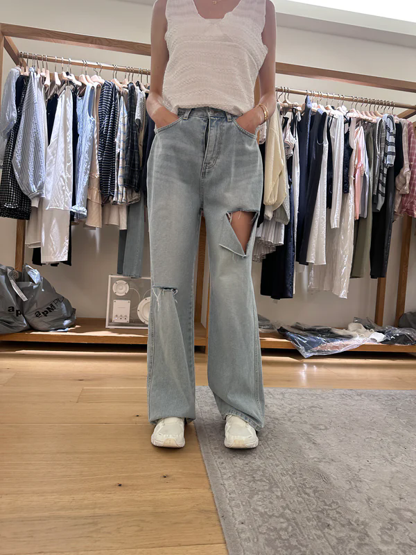 Holes Denim Jeans