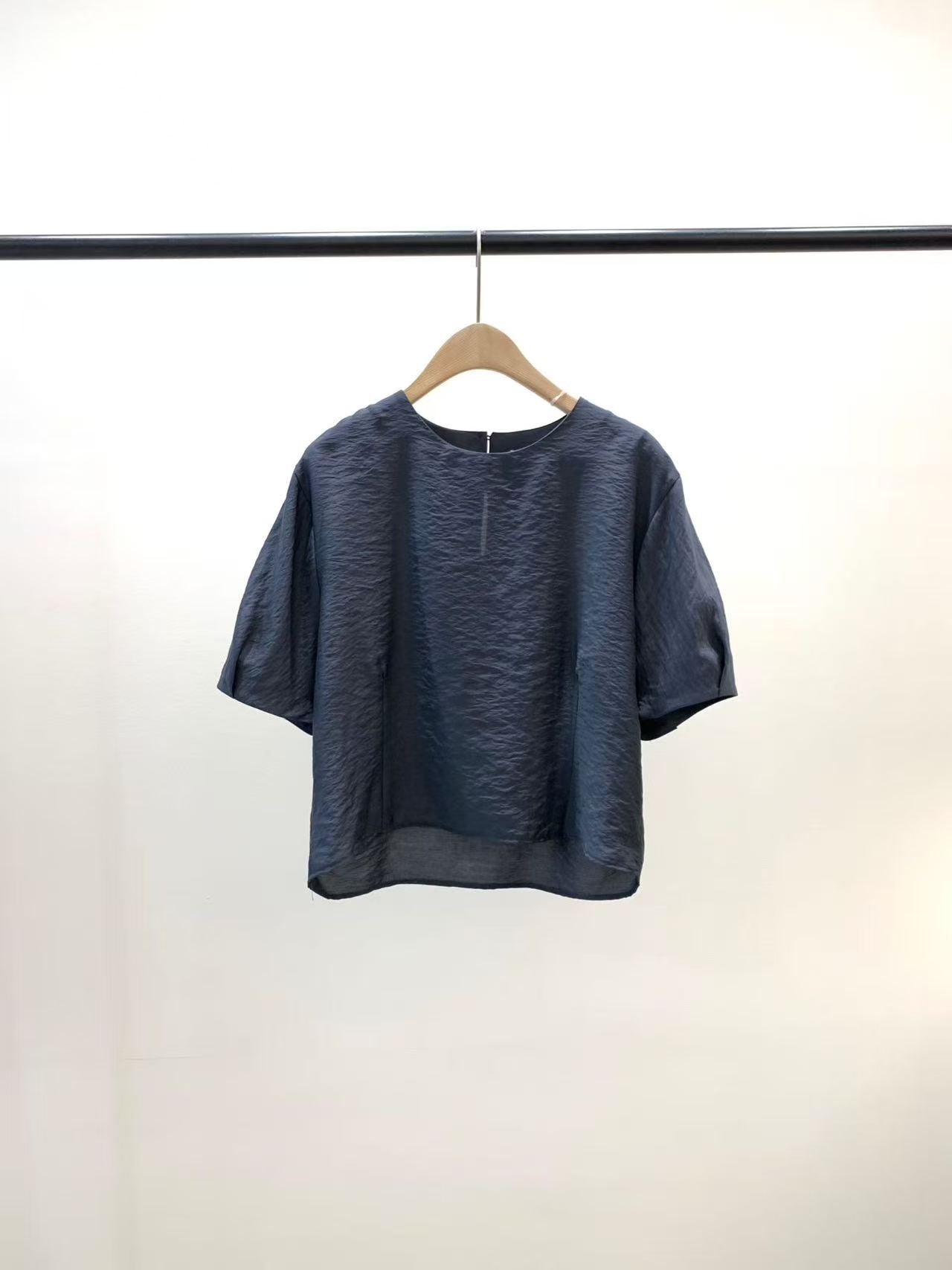 高質免燙雪紡絲質top