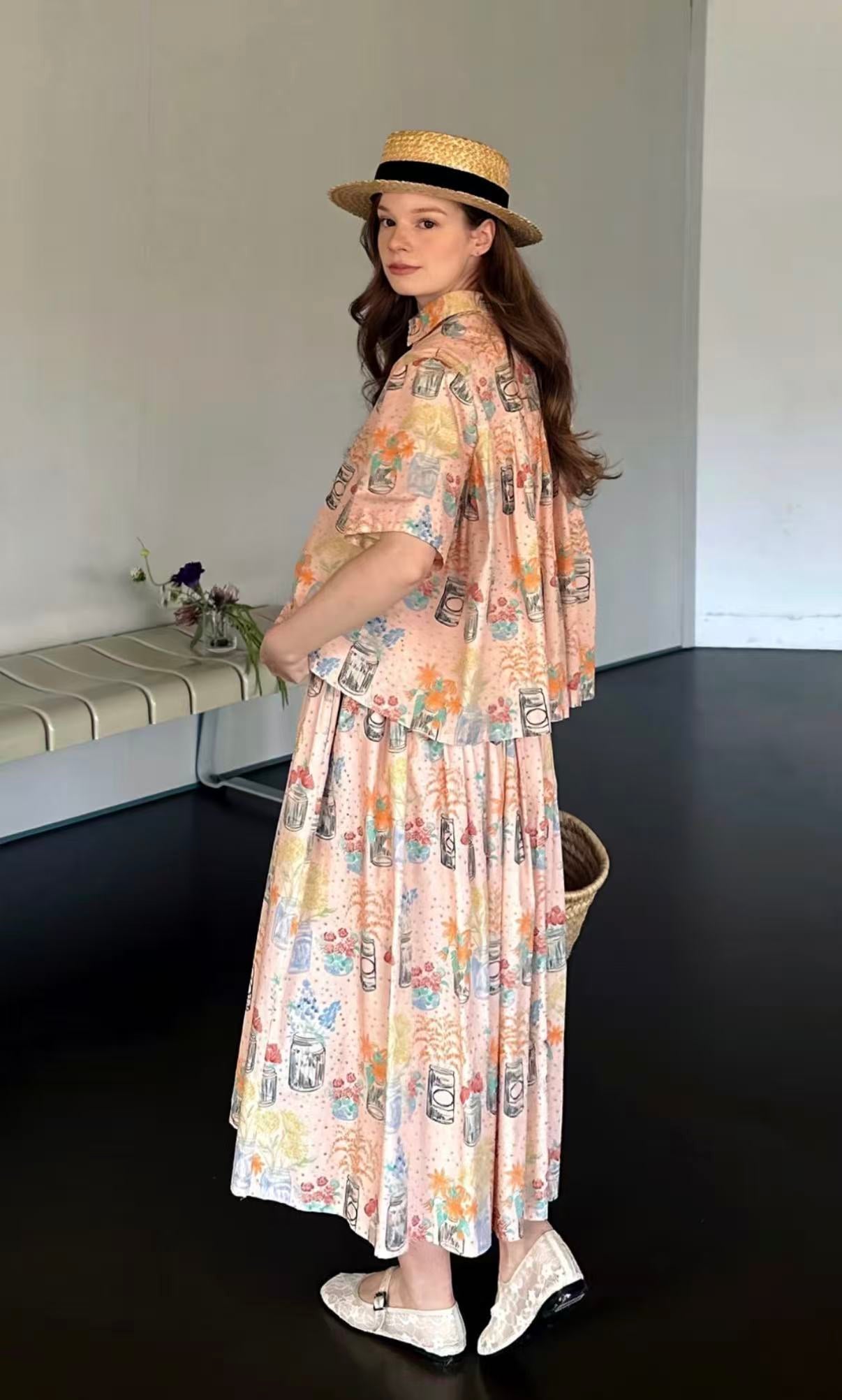 Kim’s boutique cotton 布料top