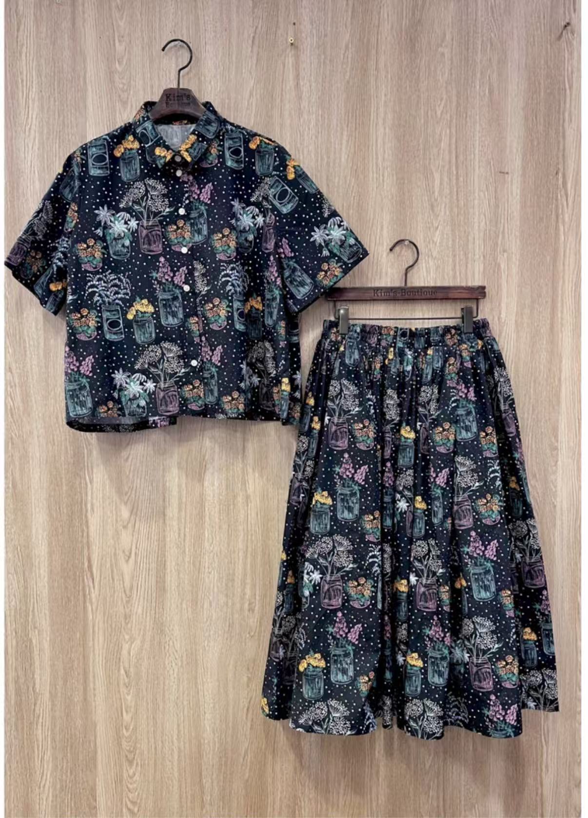 Kim’s boutique cotton 布料top
