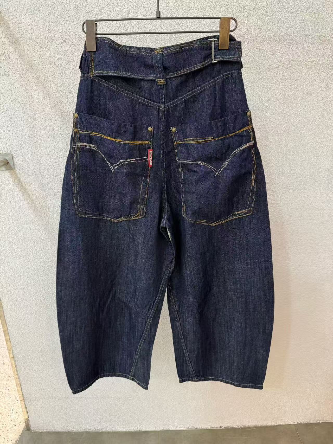 特色車線牛仔褲