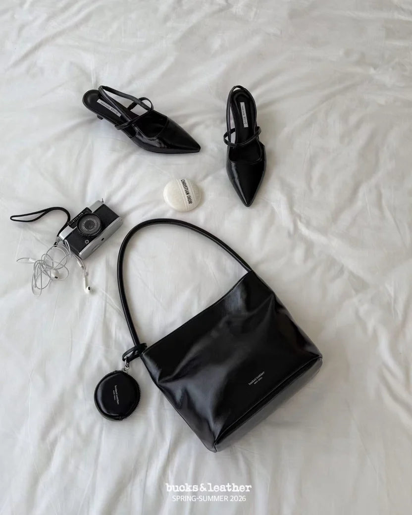 26SS Bucket Bag with Zipped (送圓形錢包)（包包）