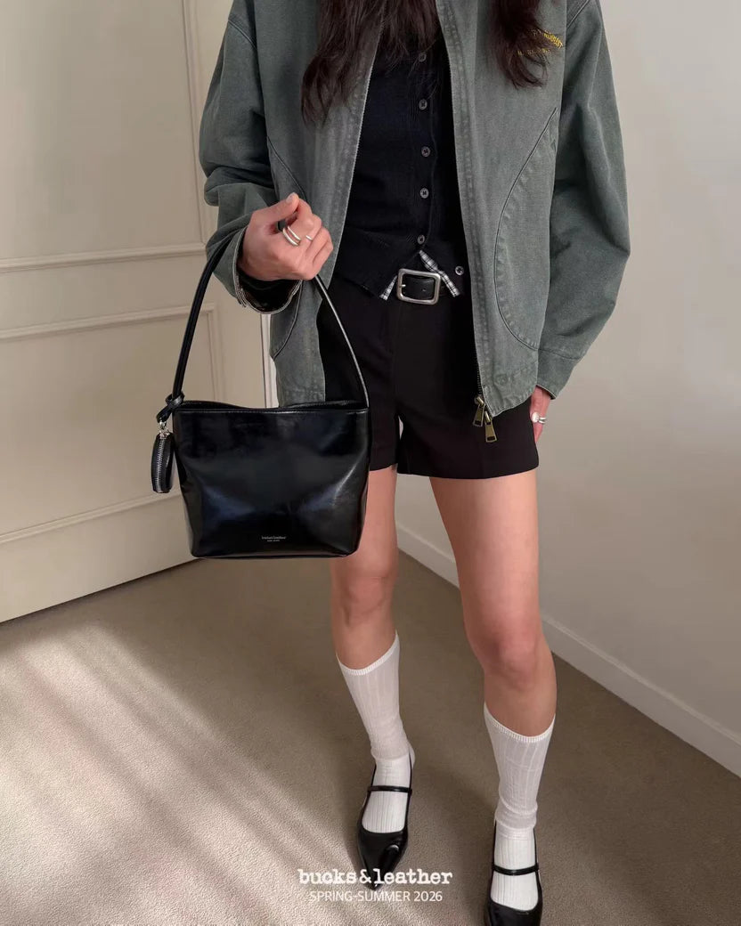 26SS Bucket Bag with Zipped (送圓形錢包)（包包）
