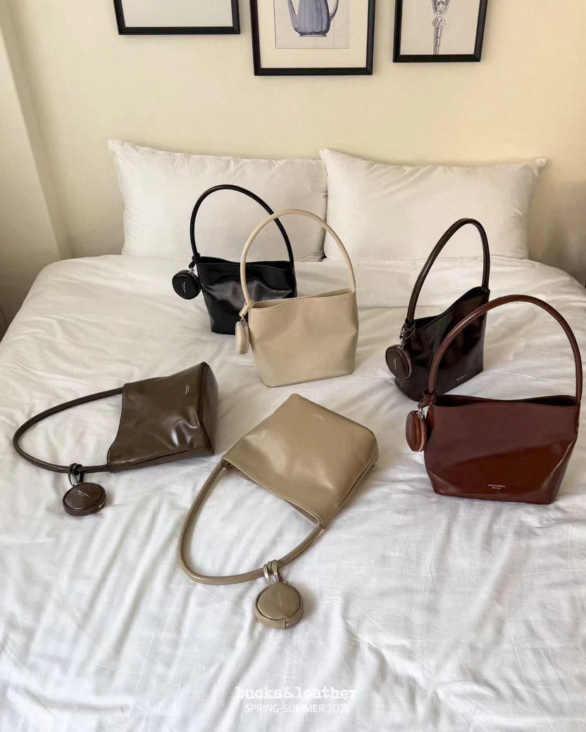26SS Bucket Bag with Zipped (送圓形錢包)（包包）